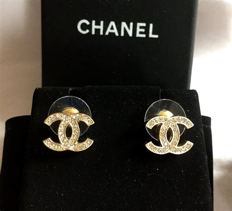 chanel stud earrings price uk|pre owned chanel earrings.